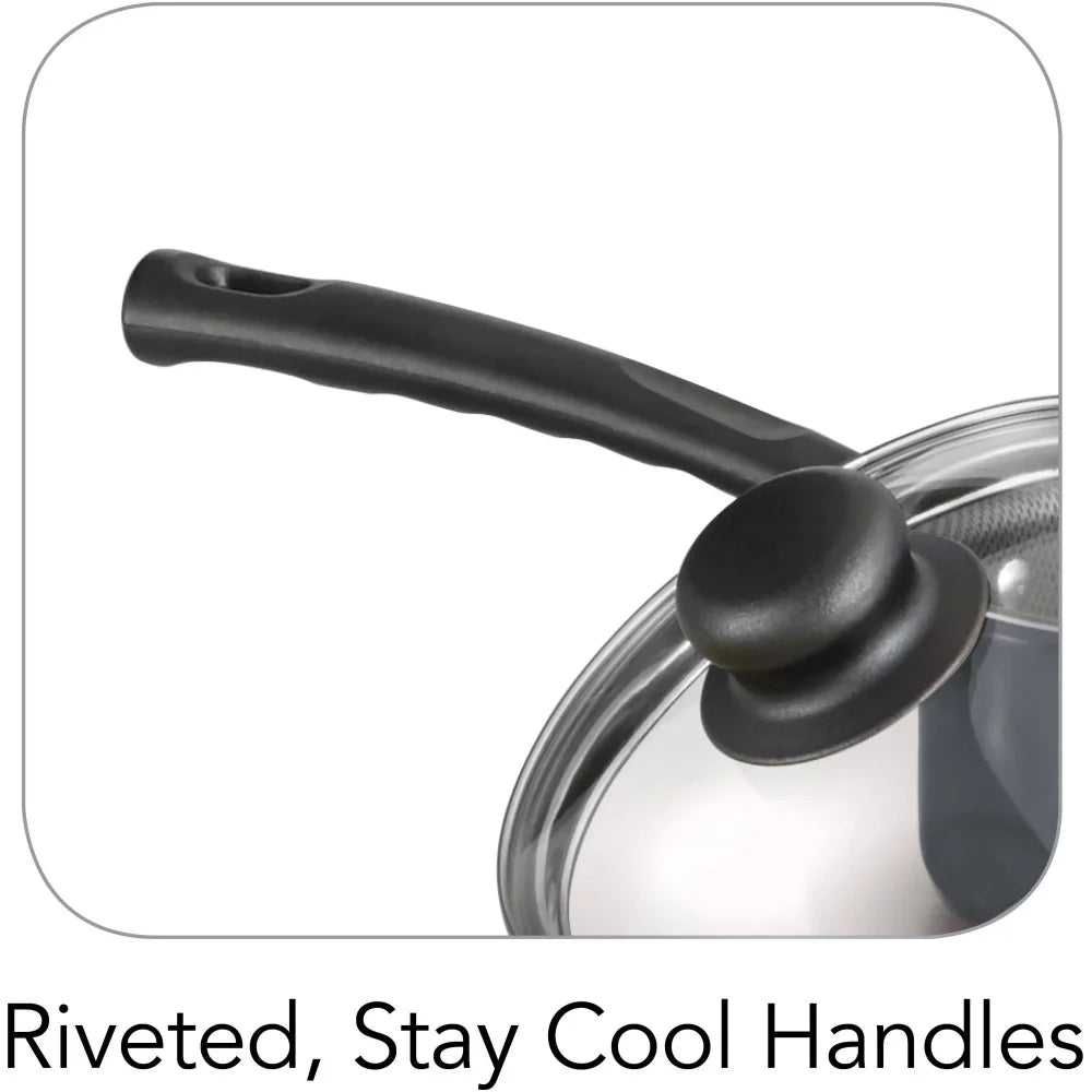 Non-stick Cookware Set, Cookware Sets Pots and Pans ,kitchen Utensils, Good Quality, Cheap Price,Simple and Modern, Healthy - My Homes Goods