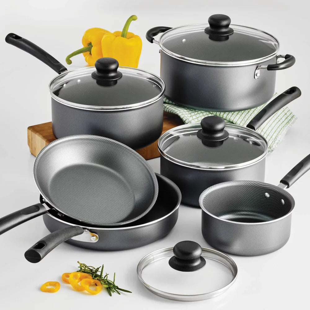 Non-stick Cookware Set, Cookware Sets Pots and Pans ,kitchen Utensils, Good Quality, Cheap Price,Simple and Modern, Healthy - My Homes Goods