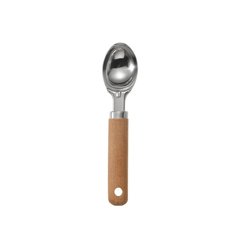 Cooking Utensils Set With Wooden Handle Can Opener Baking Set Cooking Tool Kitchenware Pizza Peeler Cheese Knife Kitchen Gadget - My Homes Goods