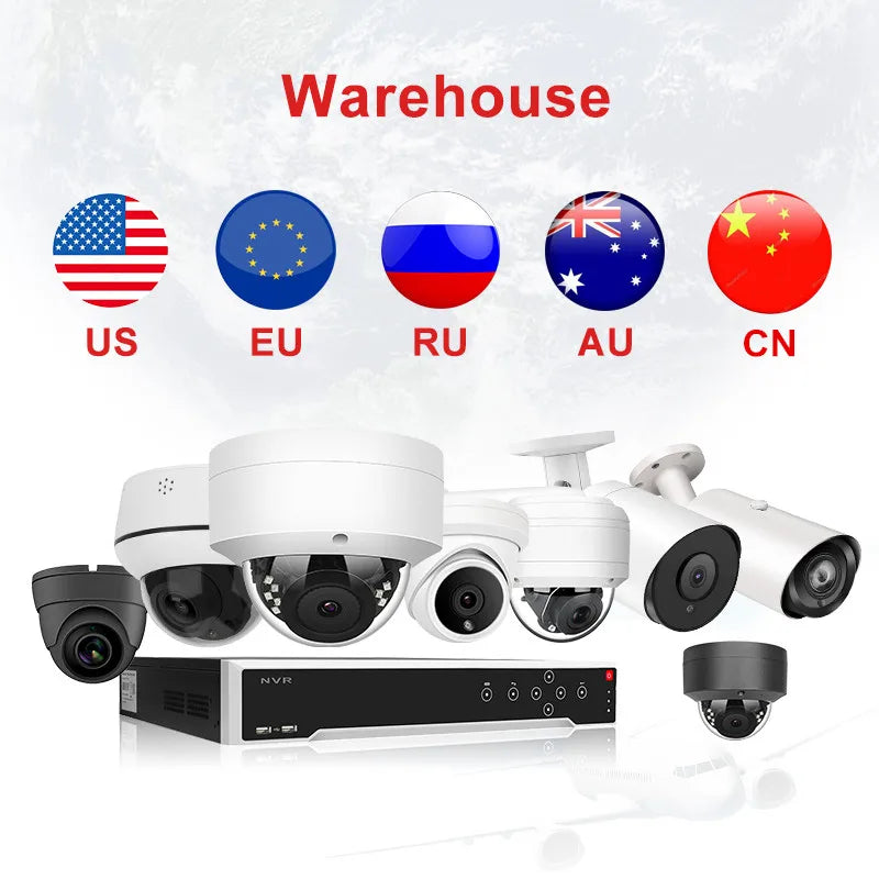 Anpviz 5MP IP Outdoor POE Dome Security Camera with Built-in Microphone - My Homes Goods