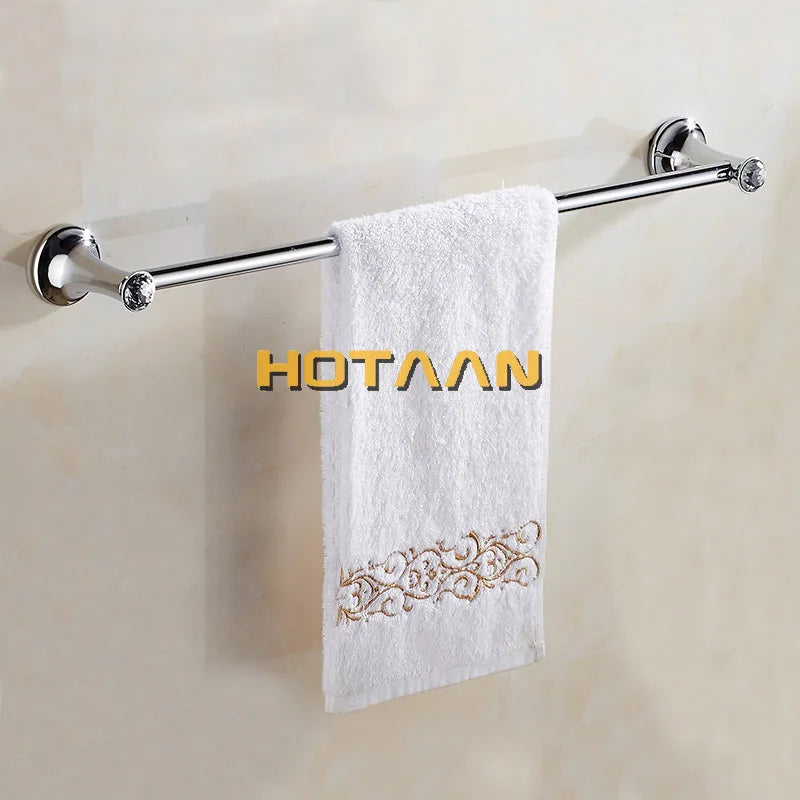 Stainless Steel Chrome Plated Wall Mount Bath Hardware Sets Towel Bar Robe hook Paper Holder Bathroom Accessories Set Dropship - My Homes Goods