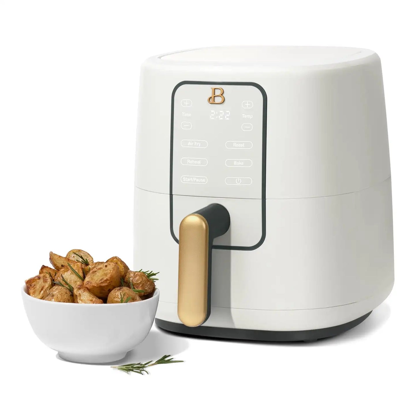 Beautiful 3 Qt Air Fryer with TurboCrisp Technology, Limited Edition Merlot by Drew Barrymore - My Homes Goods