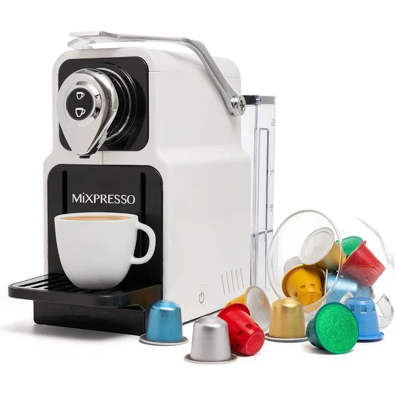 Mixpresso Espresso Machine for Nespresso Compatible Capsule, Single Serve Coffee Maker - My Homes Goods