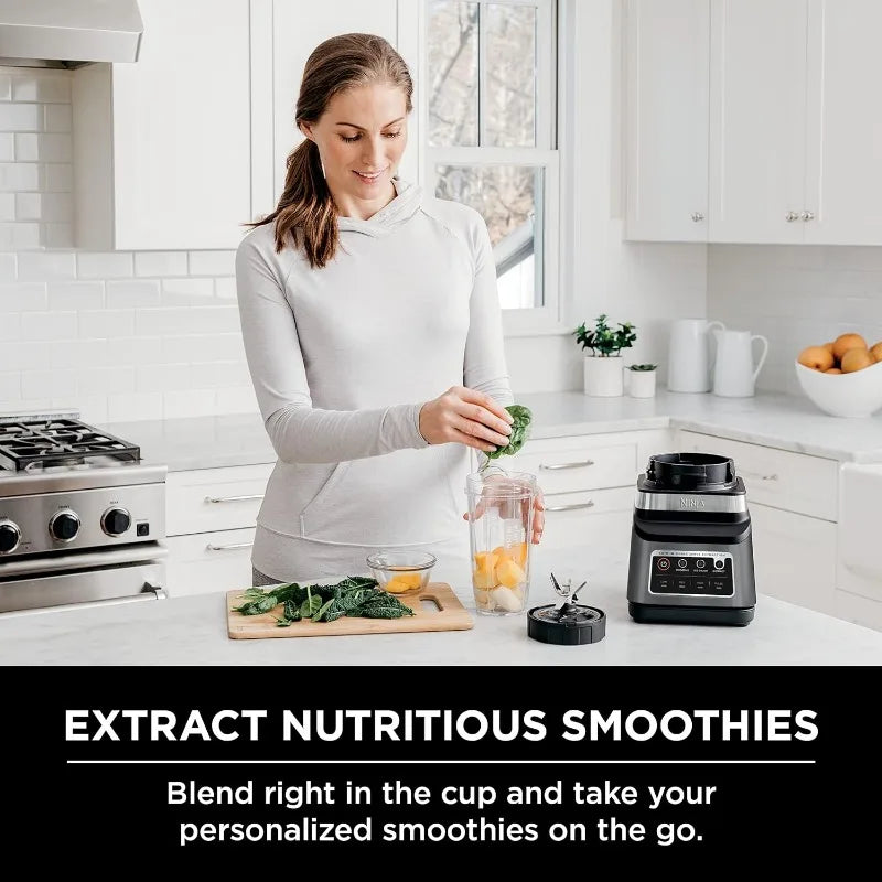 Ninja BN751 Professional Plus DUO Blender, 1400 Peak Watts, 3 Auto-IQ Programs for Smoothies - My Homes Goods