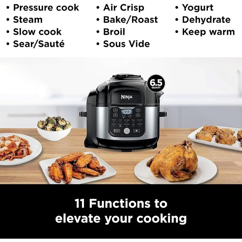 11-in-1 Pressure Cooker & Air Fryer that Steams - My Homes Goods