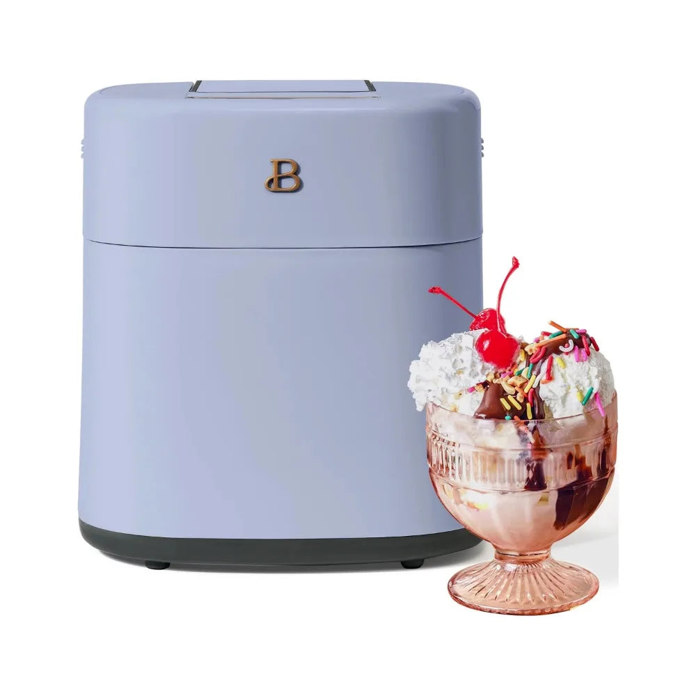 Beautiful 1.5 Qt Ice Cream Maker with Touch Activated Display, Cornflower Blue by Drew Barrymore - My Homes Goods