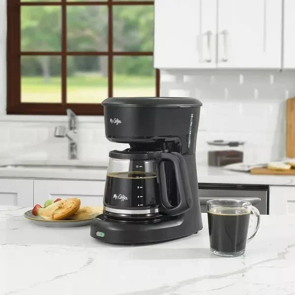 Mr. Coffee 12 Cup Switch Coffee Maker - Black - My Homes Goods