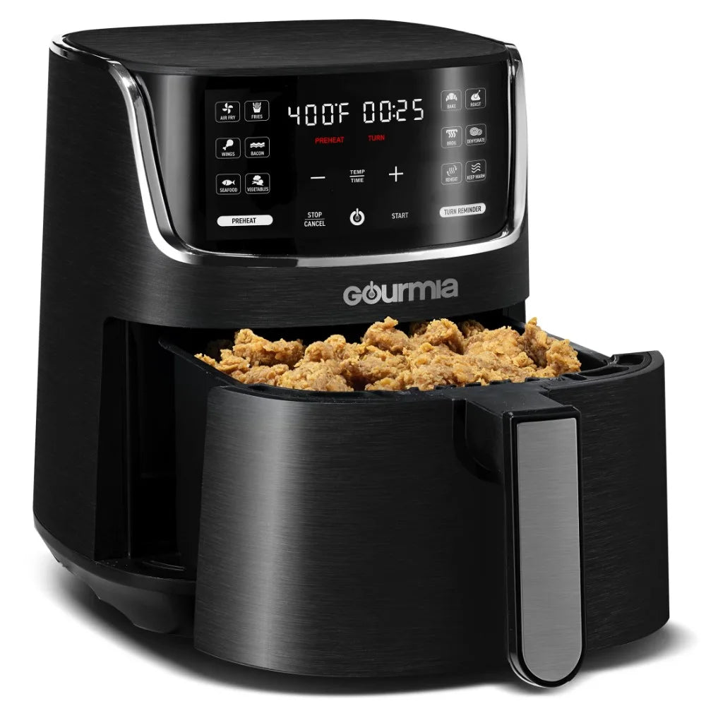 New Gourmia 4-Quart Digital Air Fryer with 12 One-Touch Presets - My Homes Goods